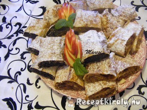 Mákos szilvás rétes recept
