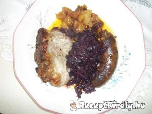 Malacsült hurkával krumplival recept