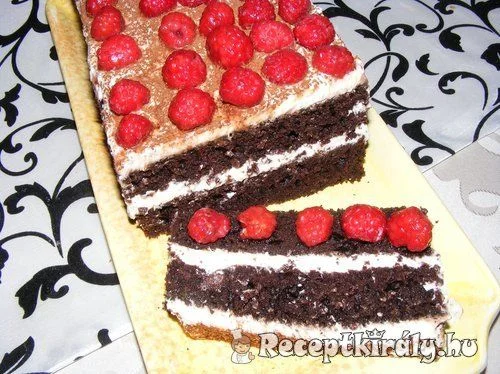 Málnás tiramisu