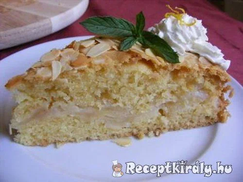 Mandulás almatorta