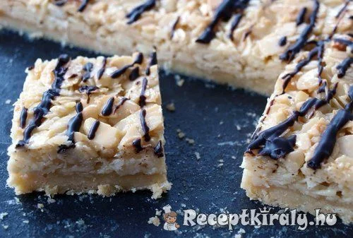 Mandulás kocka recept