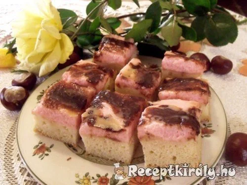 Mascarponés puncsos süti