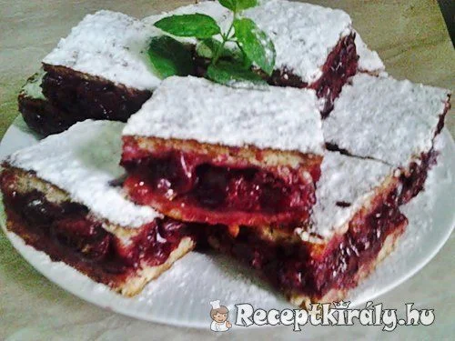 Meggyes pite II recept