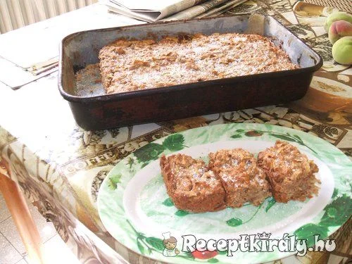 Almás diétásan recept
