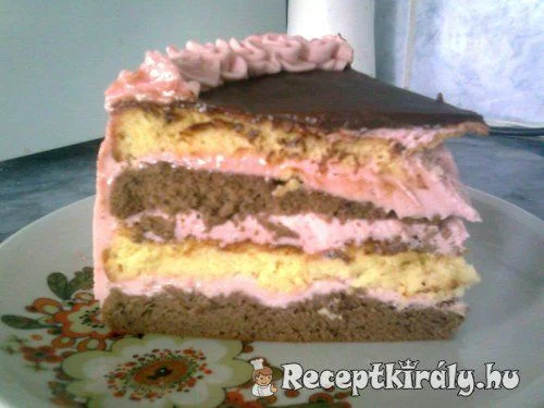 Méteres süti torta formában recept