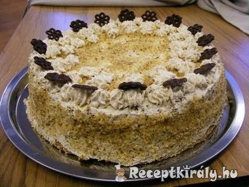 Modern Eszterházy torta