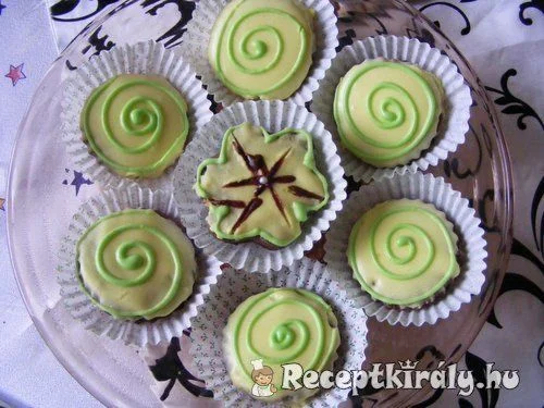 Narancsos csokis korong recept
