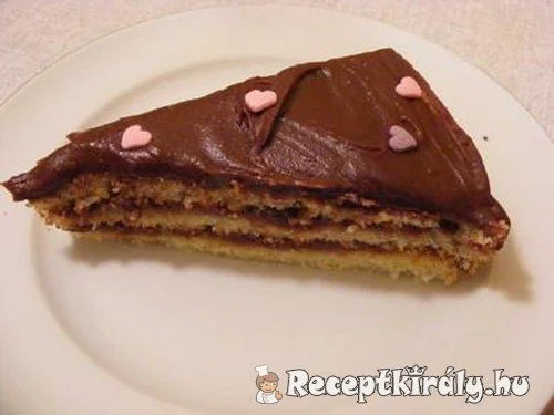 Narancsos csokitorta recept