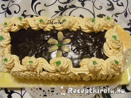 Narancskrémes torta recept