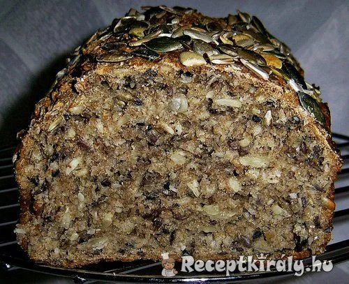 Norvég hegyi kenyér, dagasztás nélkül recept