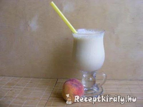 Őszibarack turmix