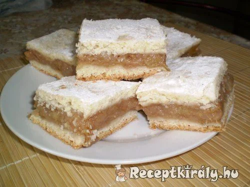 Omlós almás pite recept