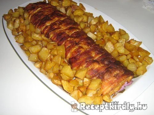 Őzgerincformában sült csirkemell recept