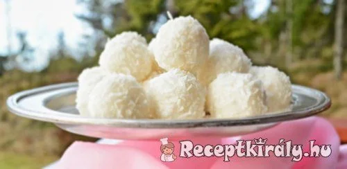 Paleo Raffaello golyó recept