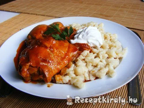 Paprikás csirke recept