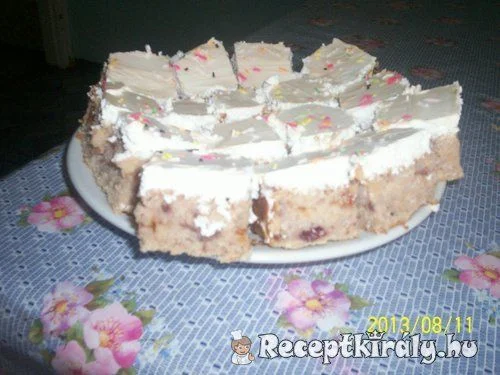 Piskótás tejberizs gyümölccsel recept