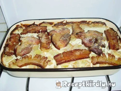 Rakott burgonya recept