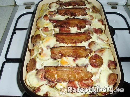 Rakott burgonya II recept