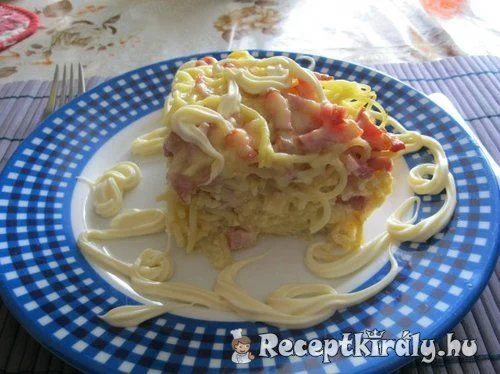Rakott spagetti recept