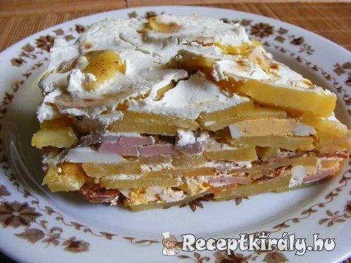 Rakott krumpli recept