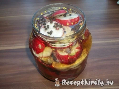 Retek savanyúság recept