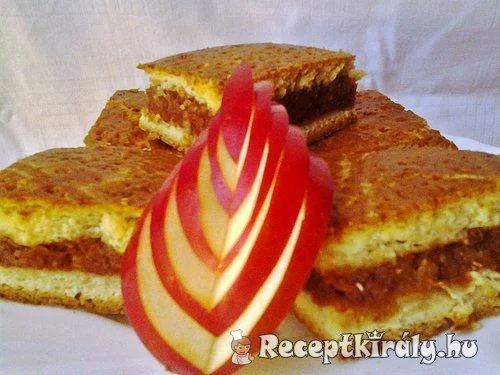 Rumos diós almás pite recept