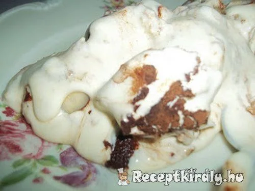 Rumos tiramisu mandulával recept