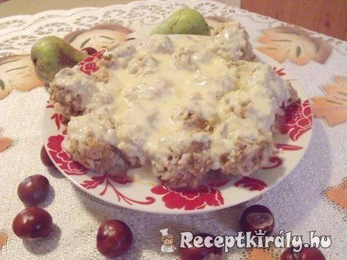 Sajtszószos húsgombóc