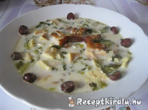 Salátaleves recept