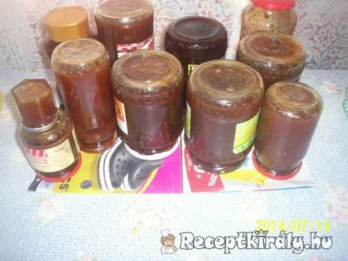 Sárga ringlószilva lekvár recept
