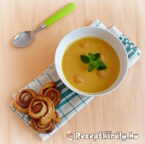 Sárgadinnye krémleves recept