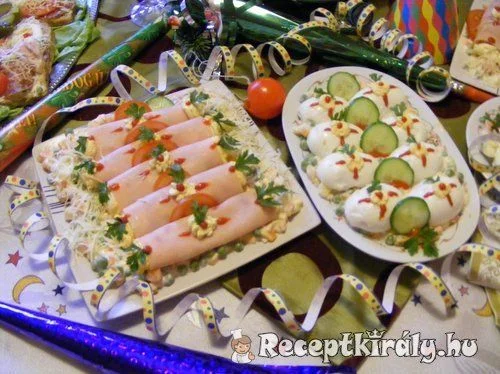 Sonkatekercs recept