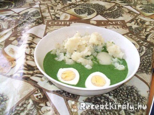 Spenót gazdagon recept