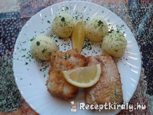 Sült hal burgonyapürével recept
