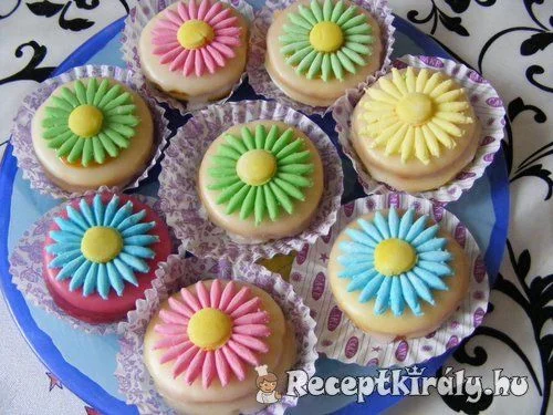 Százszorszép sütemény recept