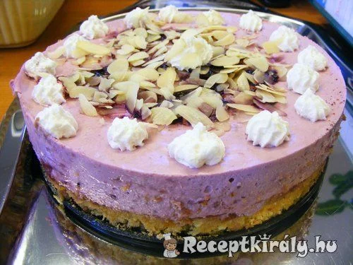 Szedres joghurt torta recept