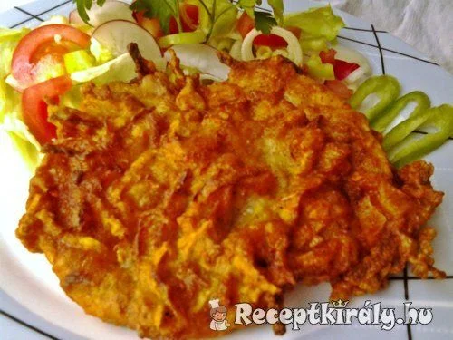 Rántott csirkemell burgonyás panírral