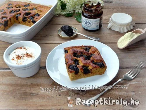 Szilvalekváros pite