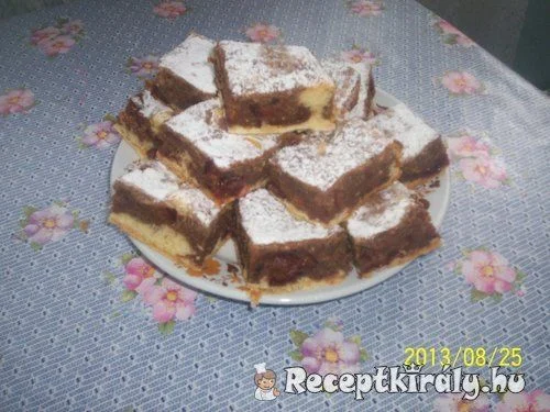 Szilvás-körtés süti