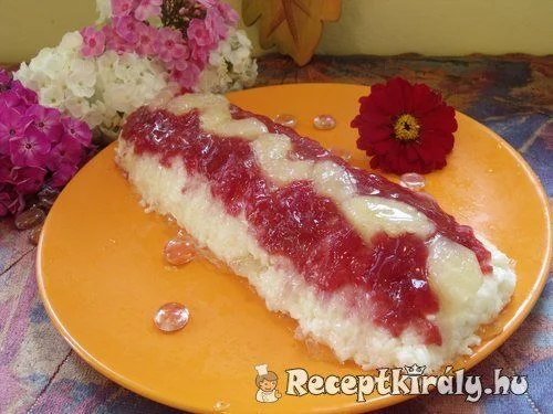 Tejszínes gyümölcsrizs őzgerinc formában