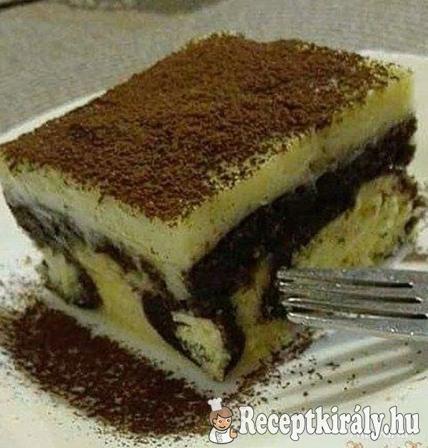 Túrógolyó szelet recept