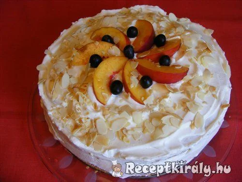 Vaníliakrémes torta recept