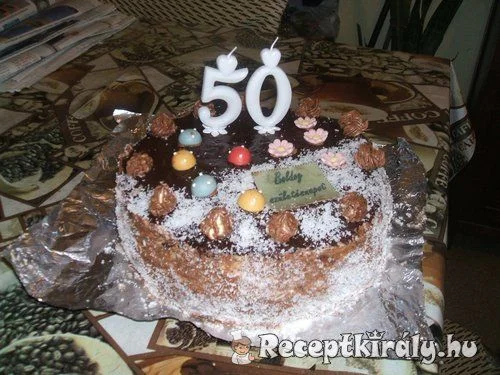Vaníliakrémes csokitorta recept