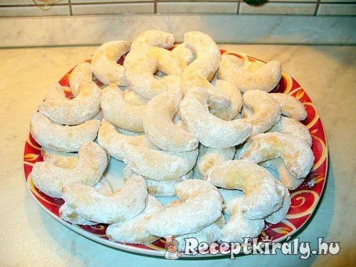 Vaníliás kifli II recept