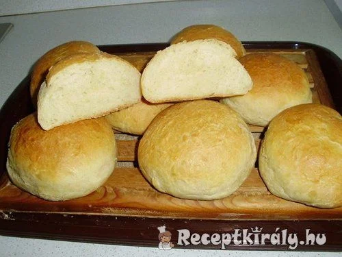 Vizes zsemle recept