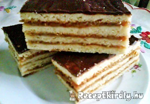 Zserbó szelet recept