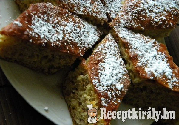 Almás-diós kevert süti recept
