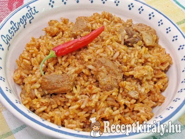 Bácskai rizseshús recept