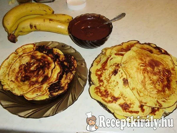 Banános amerikai palacsinta recept