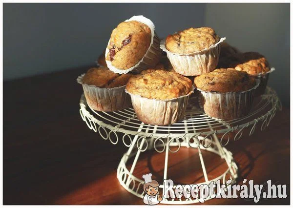 Banános-nutellás muffin recept
